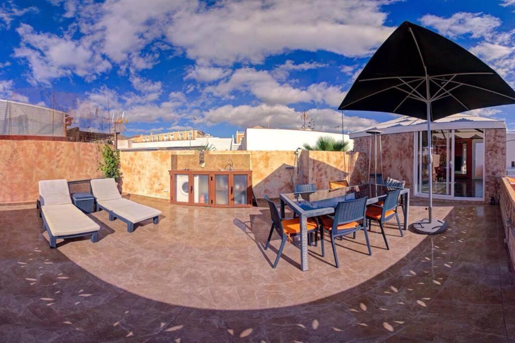 Semi-Detached Villa Sea Views, Huge Terrace, Close Beach Palm-mar Dış mekan fotoğraf