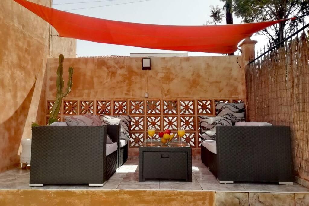 Semi-Detached Villa Sea Views, Huge Terrace, Close Beach Palm-mar Dış mekan fotoğraf
